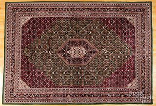 Semi antique Bidjar style carpet, 13'6" x 9'9". P