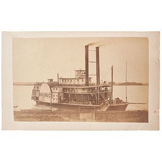 Steamer St. Maurice CDV, Plus Civil War-Date Correspondence Referencing the Vessel