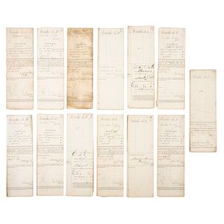 11th Indiana Volunteers Civil War Document Group, Including Many DsS by Bvt. Brigadier General Daniel McCauley, 1863-1864