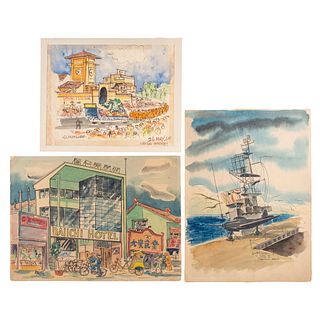 Fielder C. (Mickey) Slingluff Collection, Incl. Vietnam-Era Letters, Watercolors, Photographs and More