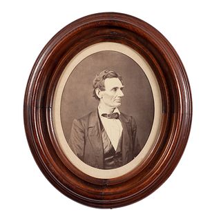 Lincoln Photograph by Ayers from Hesler Negative