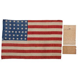 37-Star U.S. Grant Parade Flag