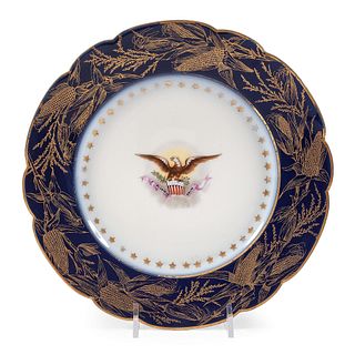 Benjamin Harrison White House China Dinner Service Plate