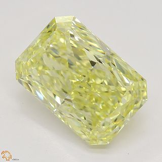 2.52 ct, Yellow, VVS1, Radiant cut Diamond. Appraised Value: $56,400 