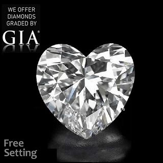3.52 ct, D/VVS2, Heart cut Diamond. Appraised Value: $181,700 