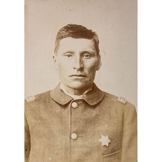 Photograph of Red Tomahawk, Lakota Indian Policeman and Sitting Bull's Assassin