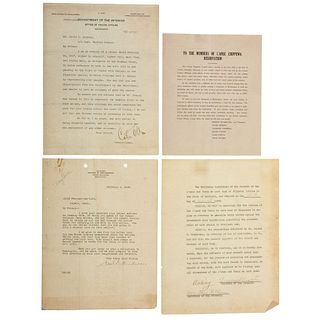 Yankton Sioux 1917 Petition Regarding Request to be Represented by Attorney Daniel B. Henderson, Signed by Several Members of the Tribe, Plus
