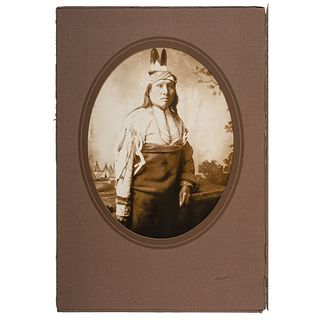 D.F. Barry Photograph of Chief Thunder Hawk