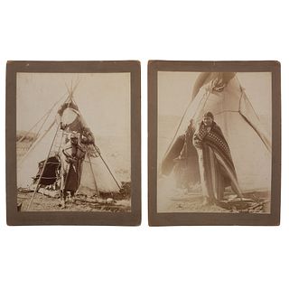 William Notman Photographs of Blackfoot and Cree Indians