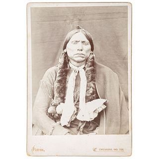 Quanah Parker, Cabinet Card by Irwin