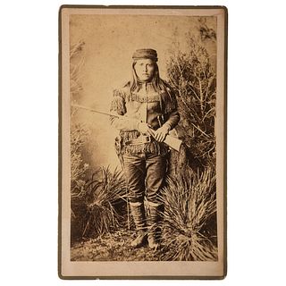 Apache Scout Peaches, General Crook's Guide, Boudoir Photograph by Randall