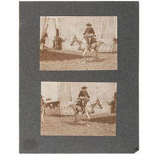 Irving R. Bacon Archive Incl. Photographs of Buffalo Bill and the Wild West Show, Correspondence, and More