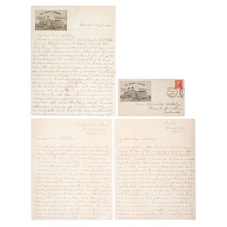 1904 Correspondence of Harry Irwin, Medical Intern at Denver Hospital, to Student Elizabeth Wilhelmy