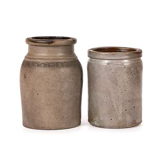 A John Bell One Quart Stoneware Jar 