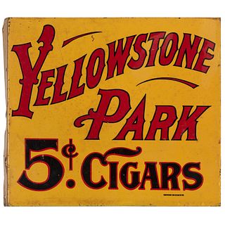 Three Metal Cigar Advertising Signs 
