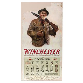 A Winchester Advertising Poster and Calendar