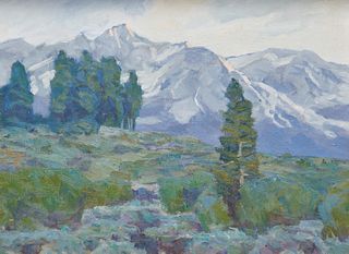 OVANES BERBERIAN, (American, b. 1951), California Landscape