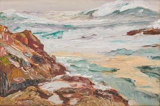 PAUL DOUGHERTY, (American, 1877-1947), Big Wave