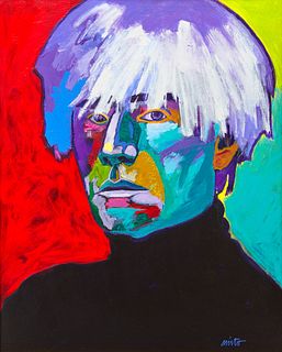 JOHN NIETO, (American, 1936-2018), Andy Warhol