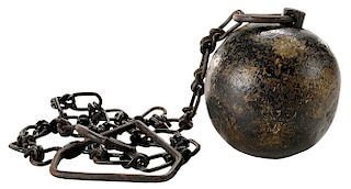 Cannon Packer Ball and Chain