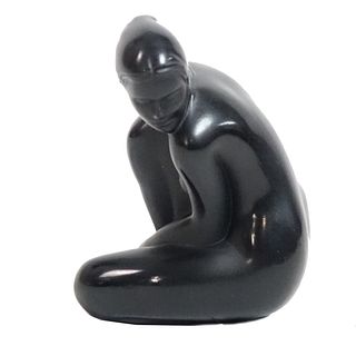 Lalique "Venus Noir" Figurine