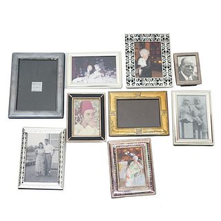 Lot of Sterling and Silver Tone Frames