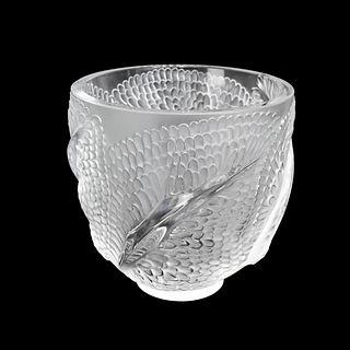 Lalique "Andromeda" Crystal Vase