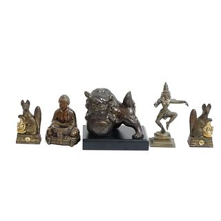 Asian Brass and Bronze Figures