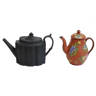 Two (2) Antique English Teapots