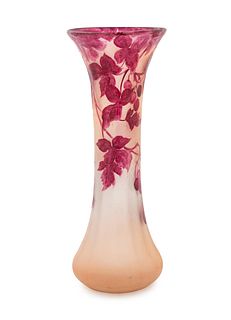 Legras 
France, 20th Century
Vase, c. 1920
