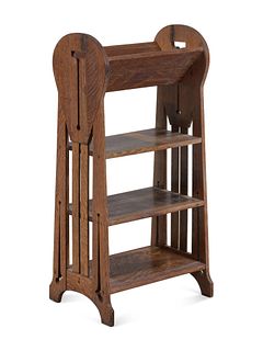 Arts and Crafts
American, Early 20th Century
Book Rack