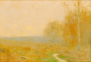 ROBERT BRUCE CRANE, (American, 1857-1937), Autumn Mist