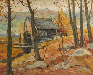 ANTHONY THIEME, (American, 1888-1954), The Idle Mill