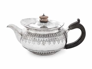 A George III Silver Teapot