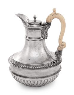 A Scottish Edwardian Silver Hot Water Urn