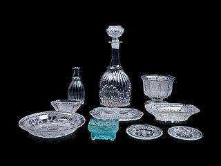 A Collection of Boston & Sandwich Co. and Other Glass Articles