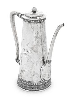 A Tiffany & Co. Silver Coffee Pot