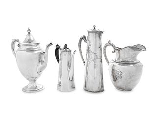 A Group of Four American Silver Holloware Articles