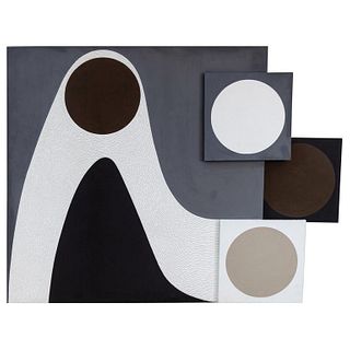 Large Scale Abstract Geometric Painting - Andy Nelson