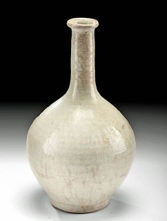 16th C. Korean Joseon Dynasty Glazed Pottery Vase
