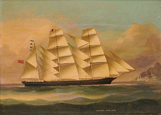 CHINA TRADE,(19th century) Ship Portrait