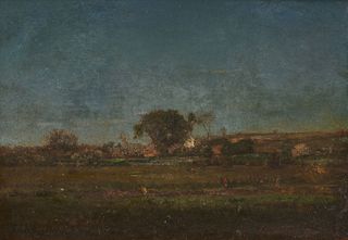 GEORGE INNESS, (American, 1825-1894), Landscape
