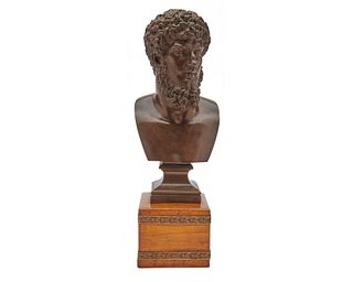 French Bronze Bust of Lucius Venus, late 19th century