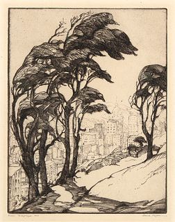 Gene Kloss, From Telegraph Hill, 1926