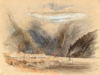 Frederick Whymper, Yale, British Columbia, 1865