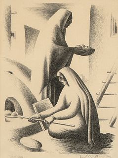 Emil Bisttram, Indian Bread, 1936
