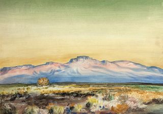 Peter Hurd, Mountain Landscape