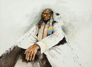 Paul Pletka, Untitled (American Indian Portrait)