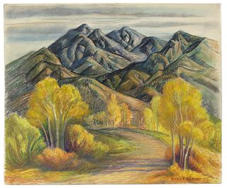 Anna Keener, Untitled (New Mexico Landscape)