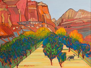 Alyce Frank, The Orchard at Capitol Reef